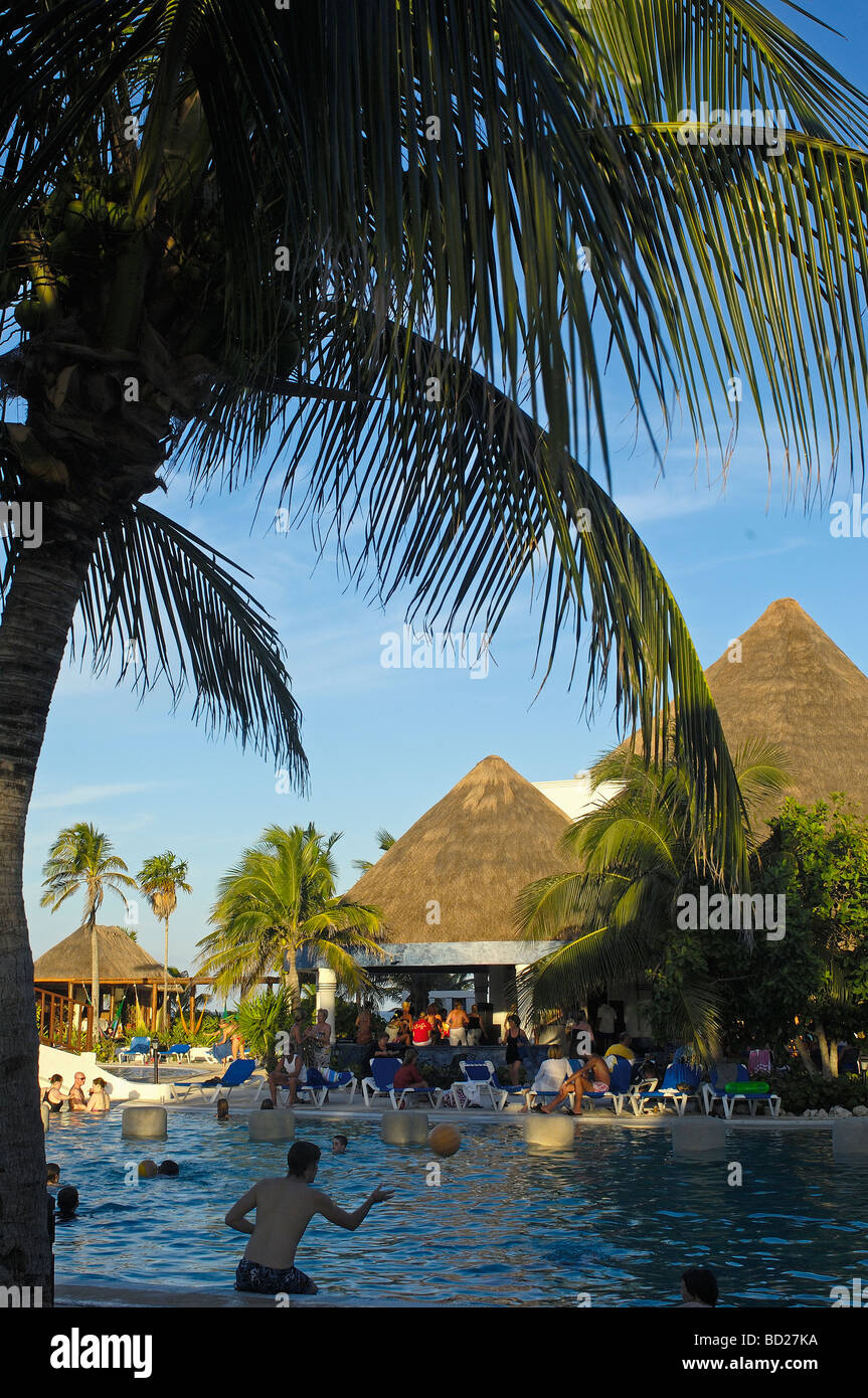 Swimming Pool At All Inclusive Resort Maroma Beach Caribe Quintana Roo