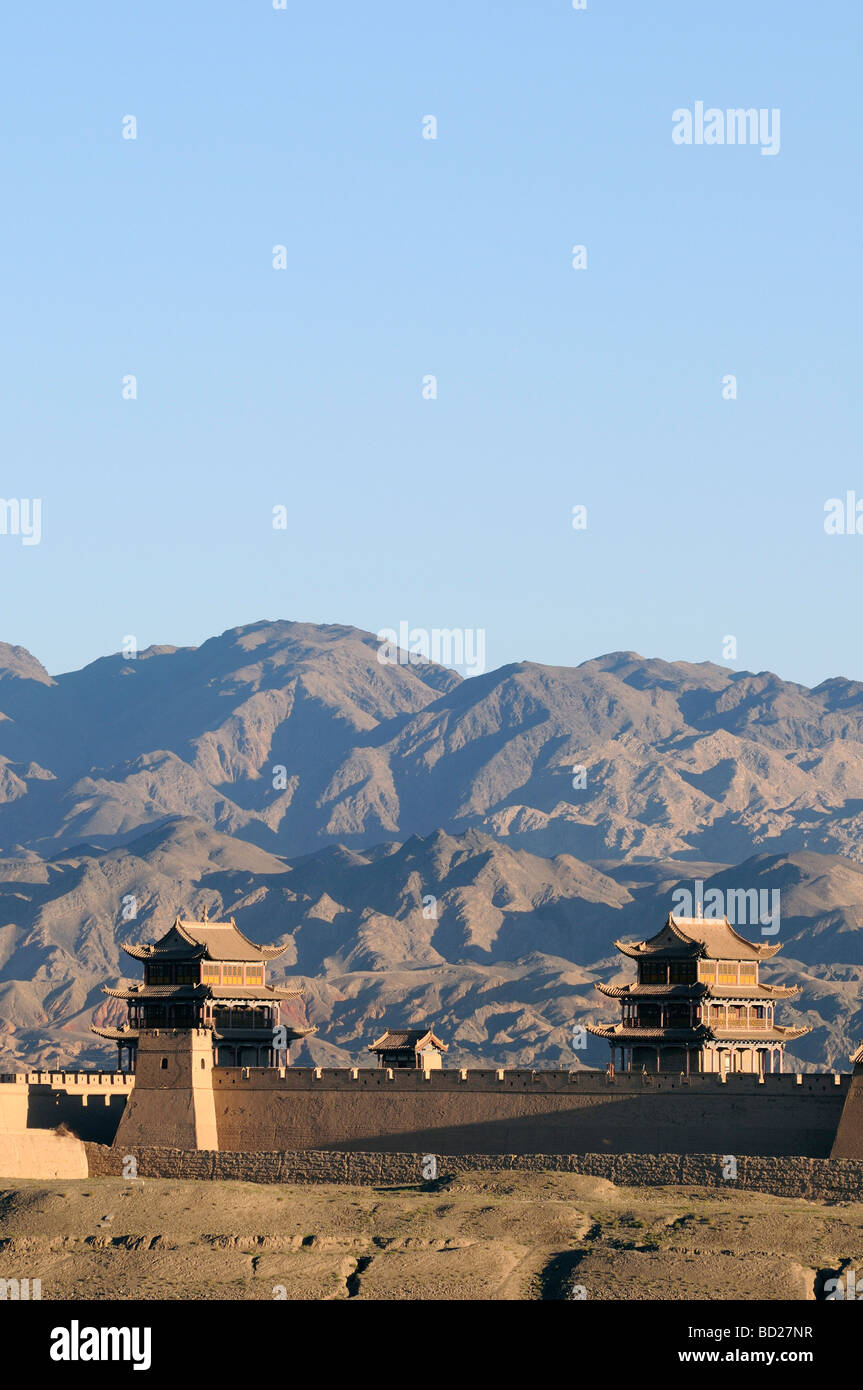Fort Jiayuguan,Gansu province,China Stock Photo - Alamy
