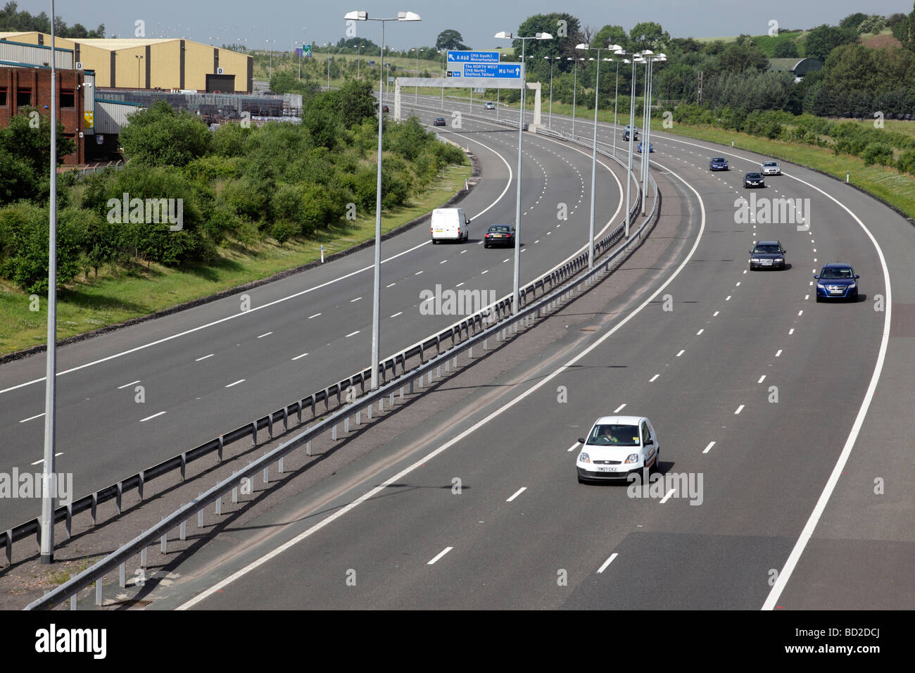 Empty motorway hi-res stock photography and images - Alamy
