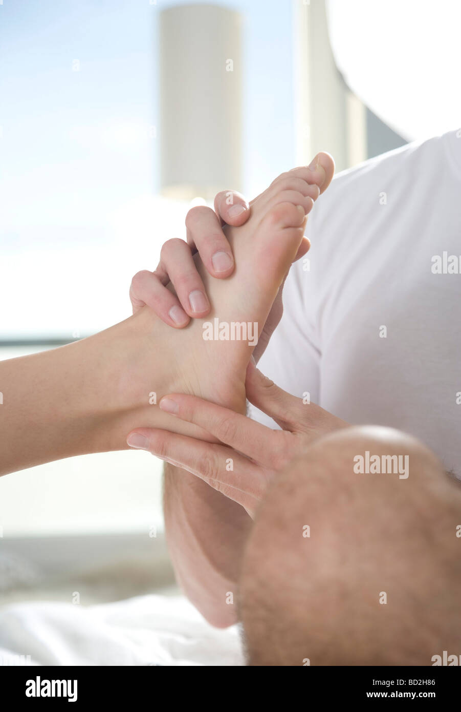 Boy Feet Massage