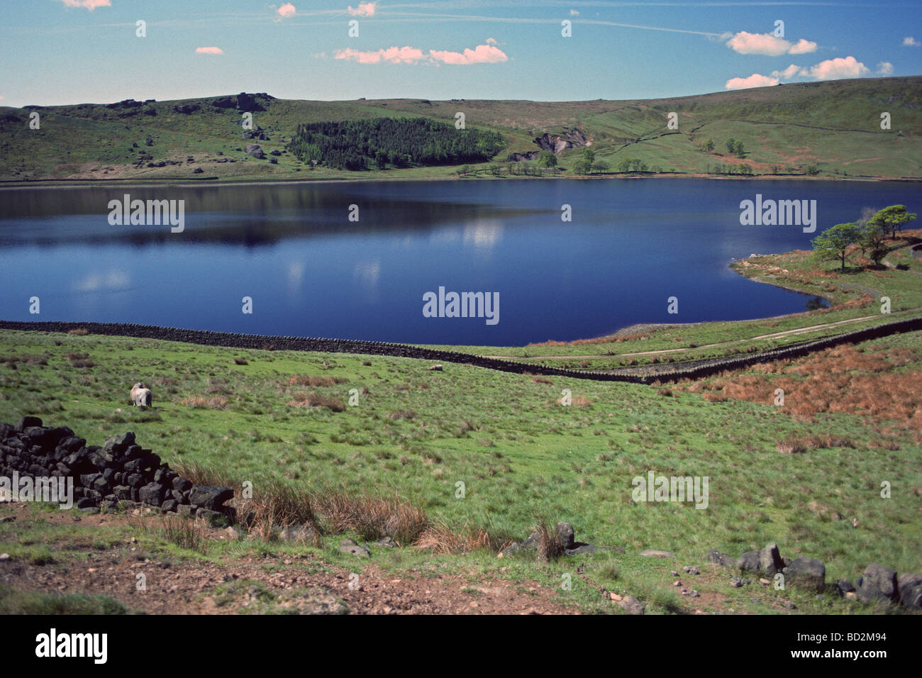 Widdop Reservoir, West Yorkshire Stock Photo