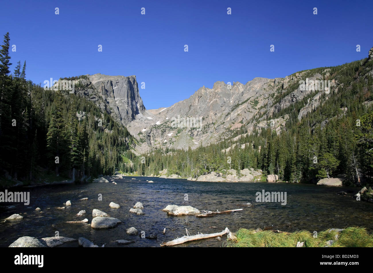 Dream Lake And Hallet Peak Rocky Mountain National Park Estes Park