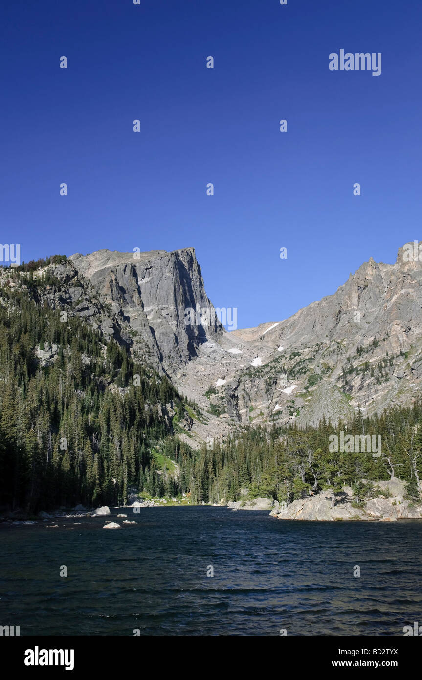 Dream Lake and Hallet Peak Rocky Mountain National Park Estes Park