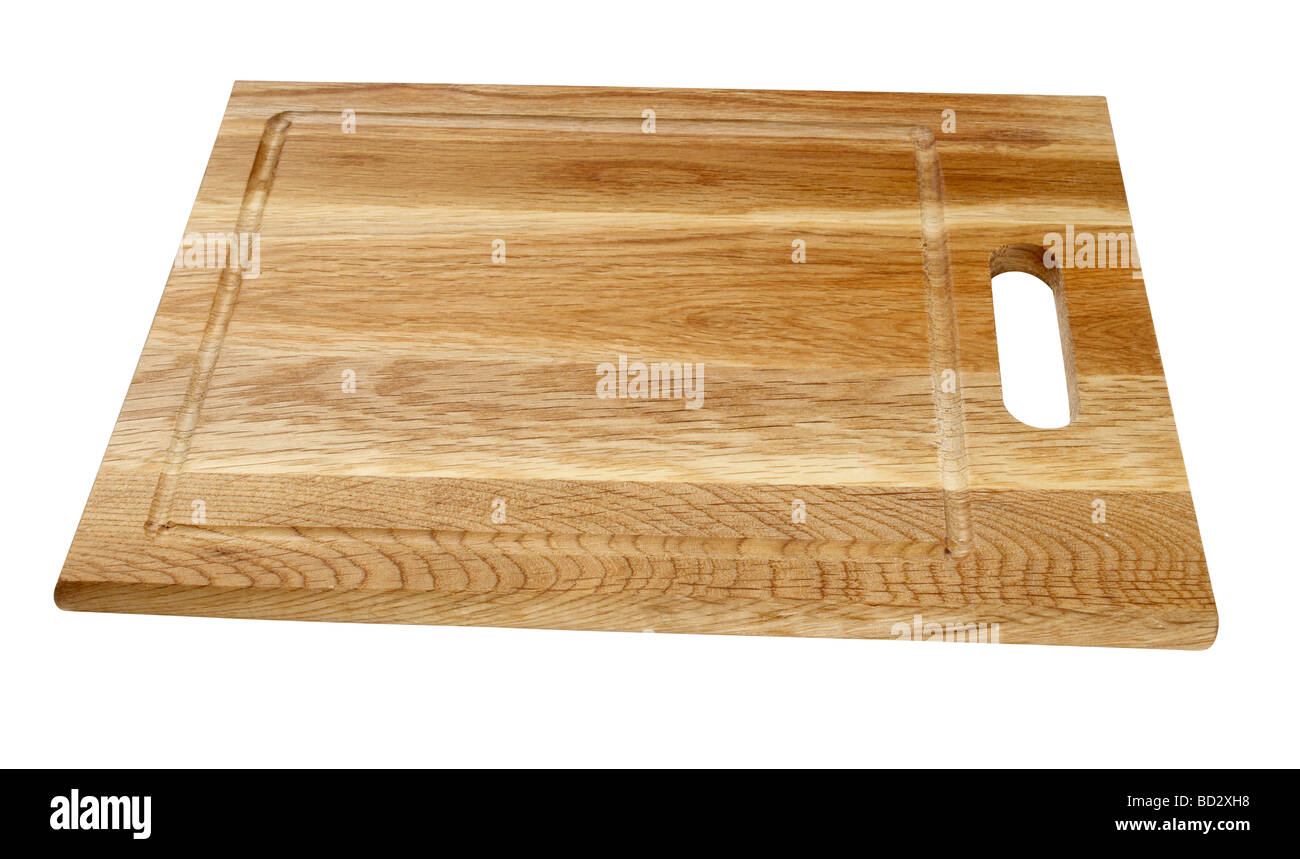 wood cutting board Stock Photo