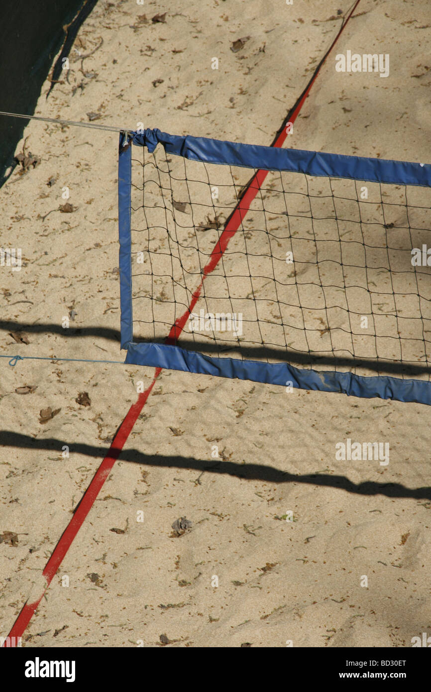 beach volley court playing area Stock Photo Alamy