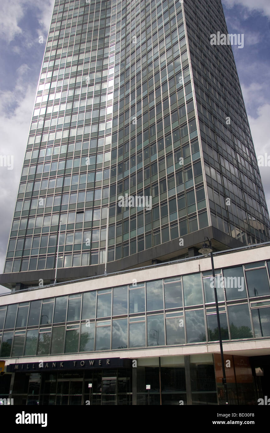 Millbank Tower, London, home to New Labour Stock Photo