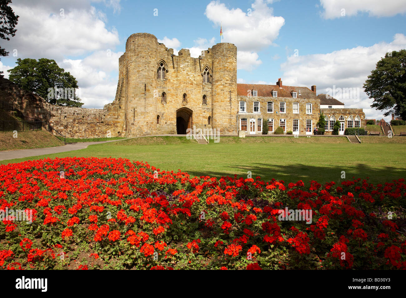 Tonbridge Castle, Kent UK Stock Photo