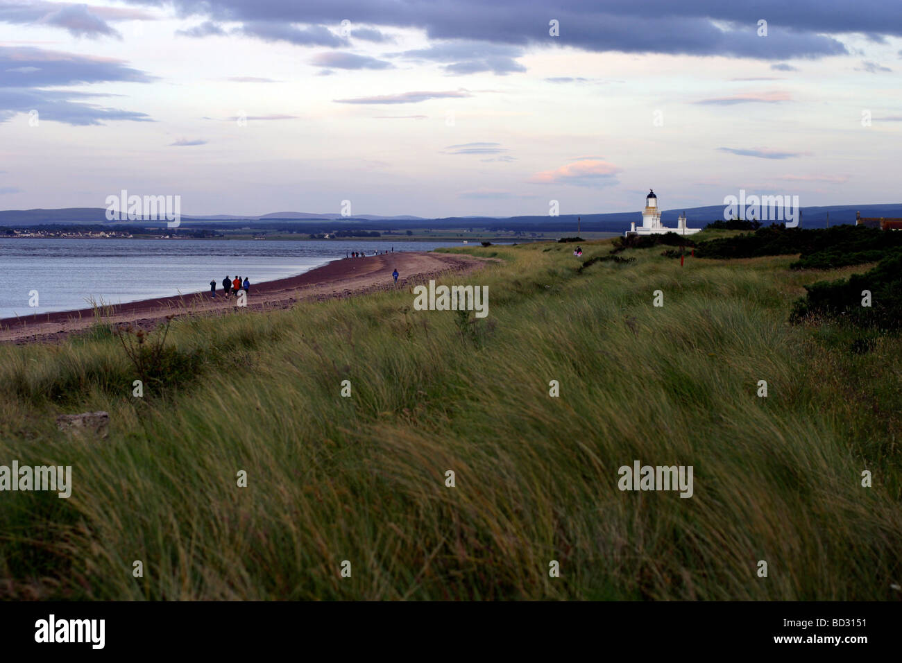 Lighthouse - Chanonry point - Highland - Scotland - UK Stock Photo