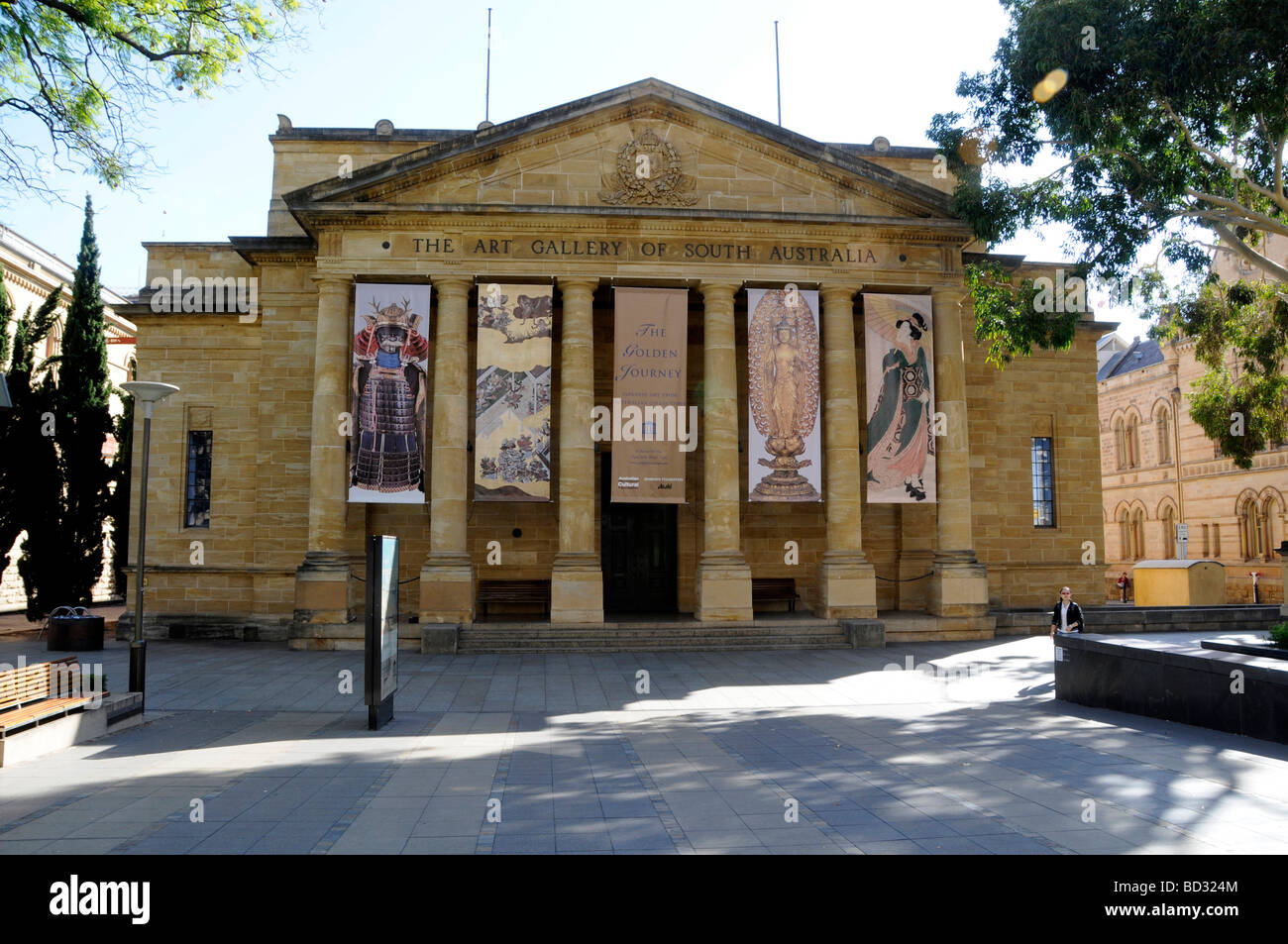 Art Gallery of South Australia in Adelaide, Australia Stock Photo