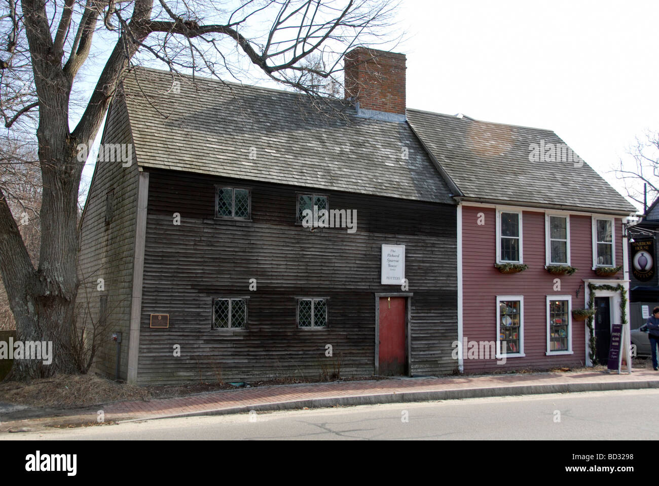 The Richard Sparrow House (1640), oldest house in Plymouth