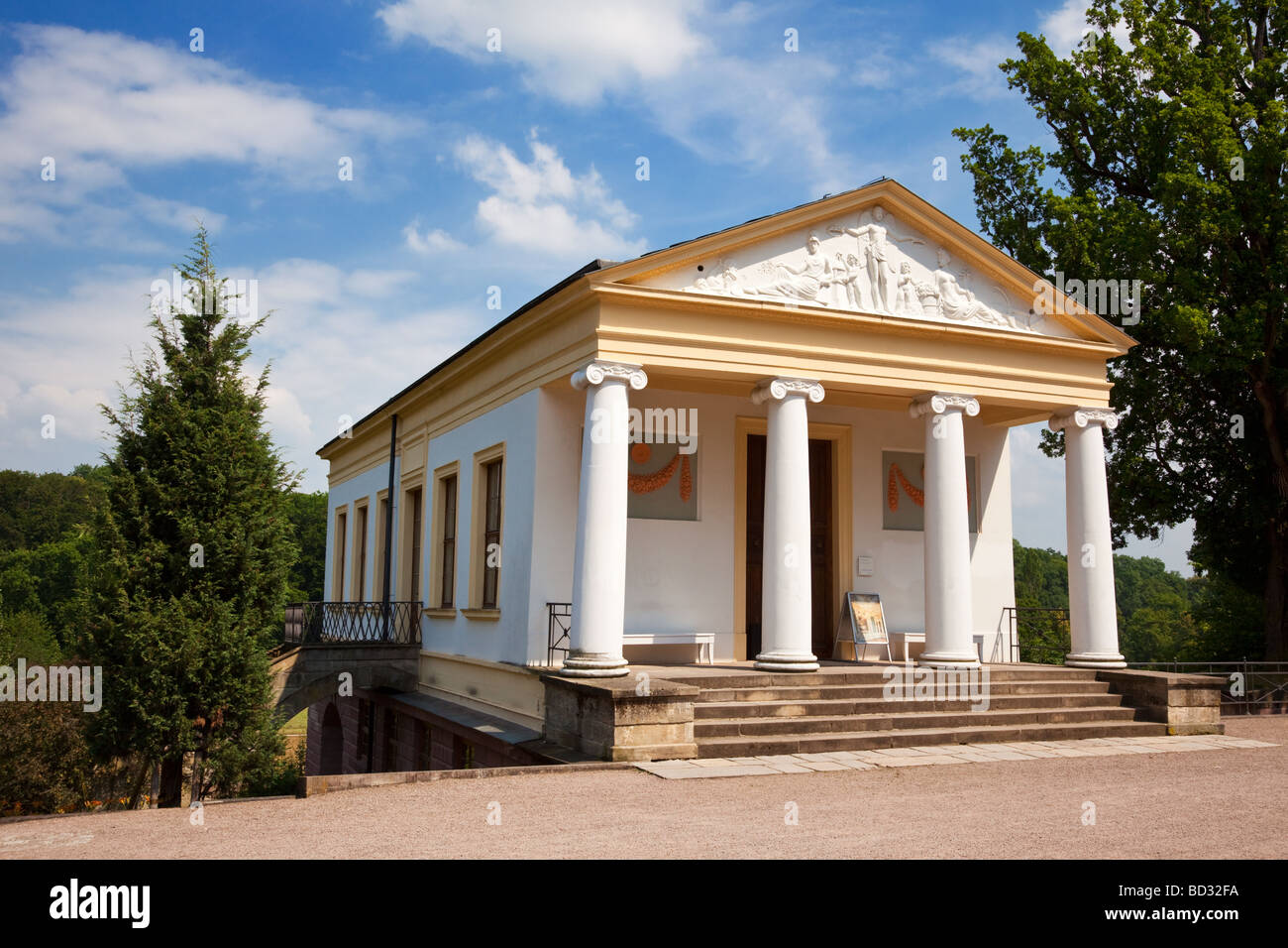 Weimar, Germany - The Roman House a UNESCO world heritage site in Europe Stock Photo