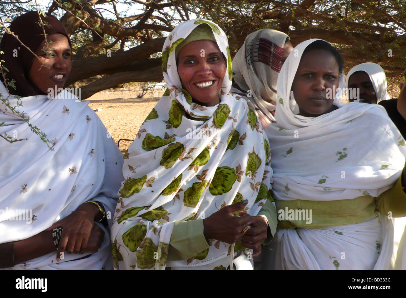 nubia sudan meroe women Stock Photo