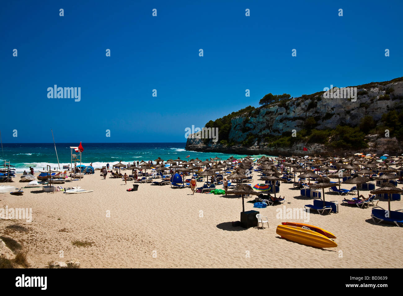 Cala Romantica Majorca Balearic Islands Beach Spain Stock Photo