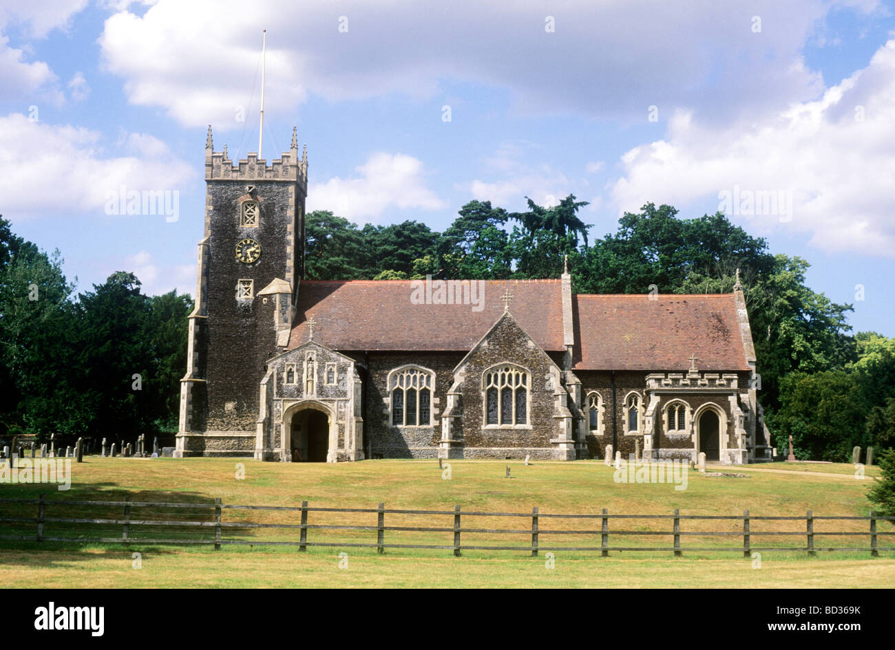 Sandringham Parish Church Norfolk Estate Royal England East Anglia UK