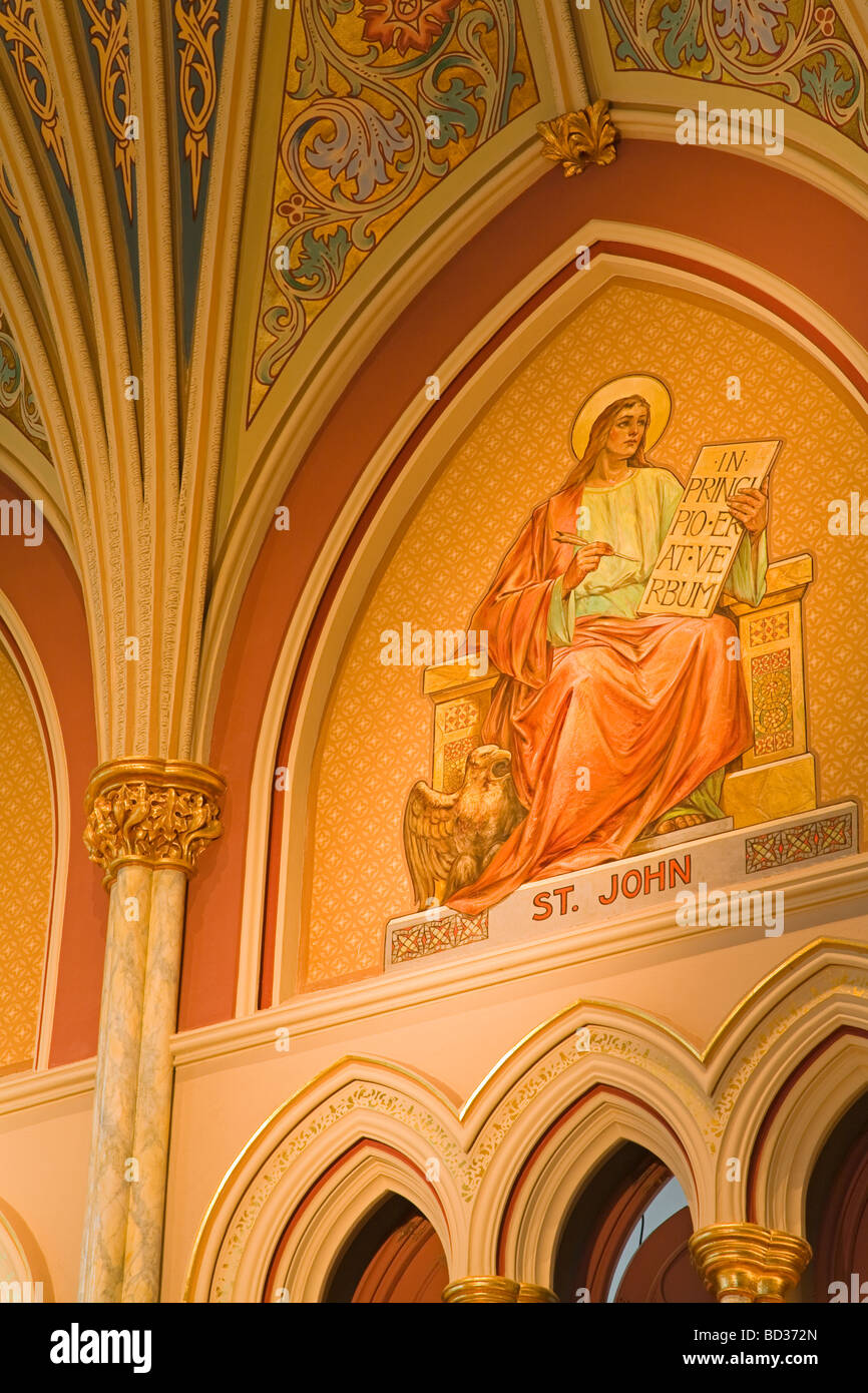 Cathedral of St John the Baptist Savannah Georgia USA Stock Photo - Alamy