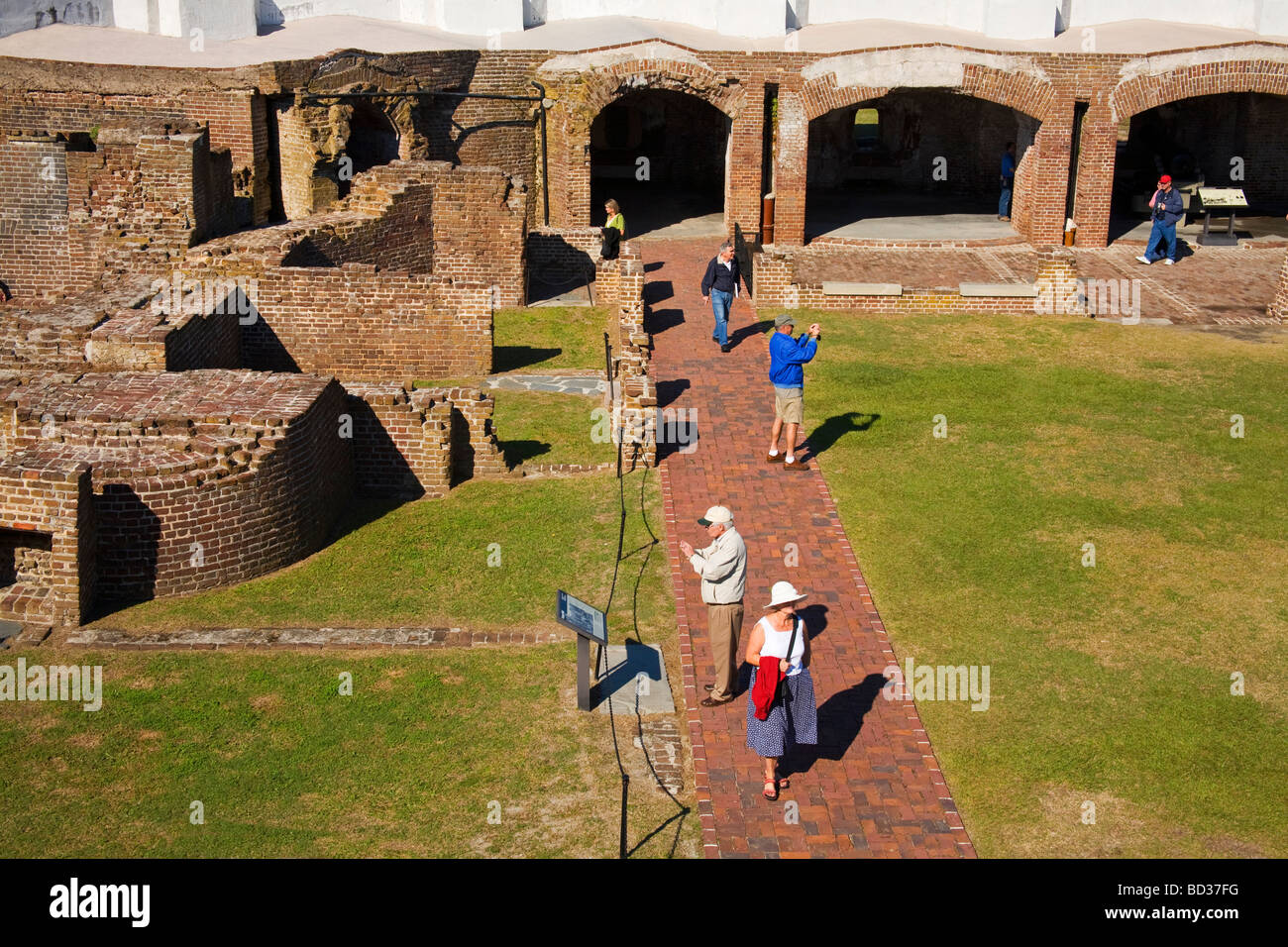 Fort Sumter National Monument Charleston South Carolina USA Stock Photo