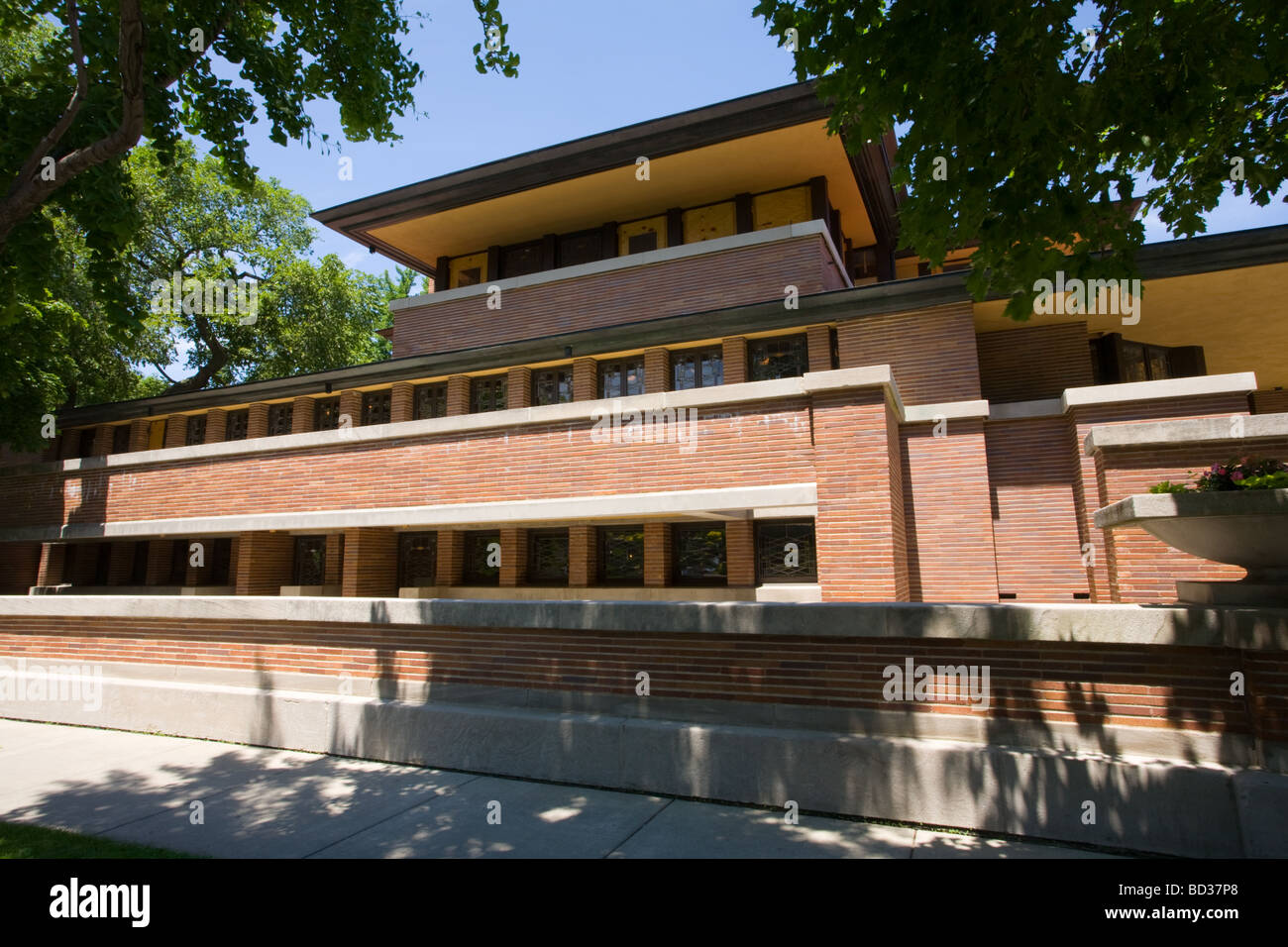 Frank Lloyd Wright House Illinois High Resolution Stock Photography and  Images