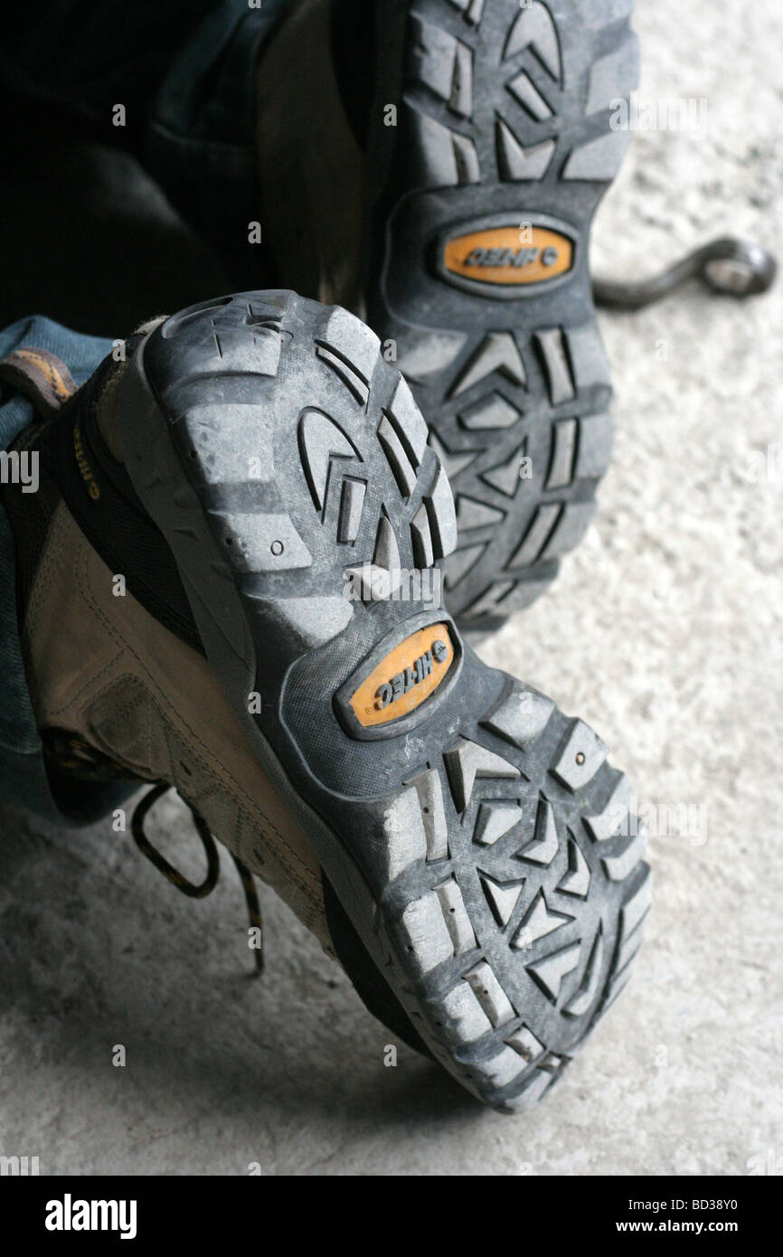 Hiking shoes Hi-Tec Stock Photo