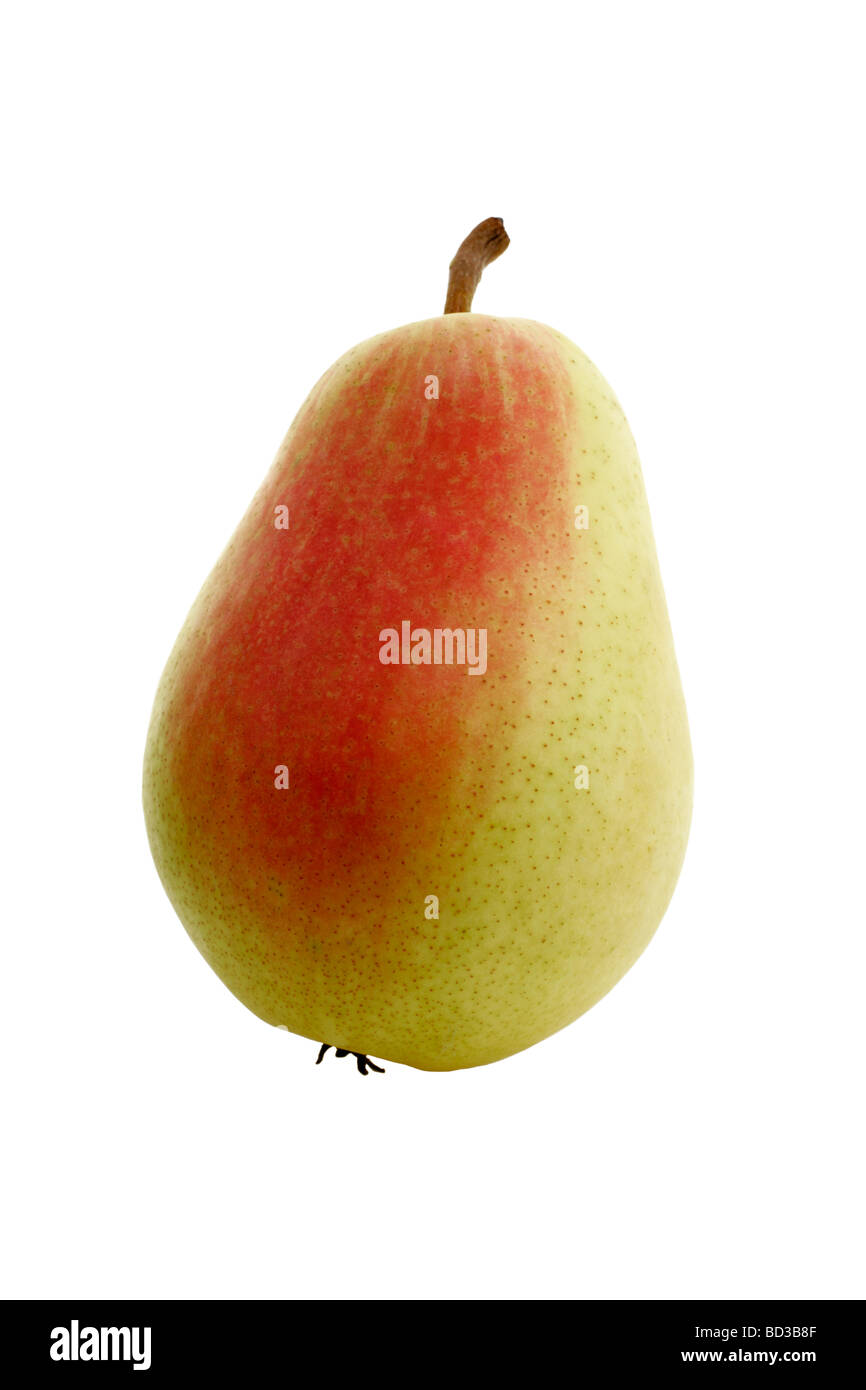 Eine Birne A pear Stock Photo