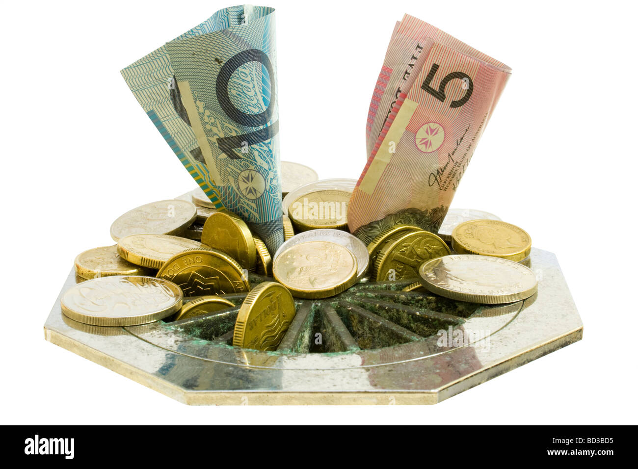 Australian coins and notes hi-res stock photography and images - Alamy