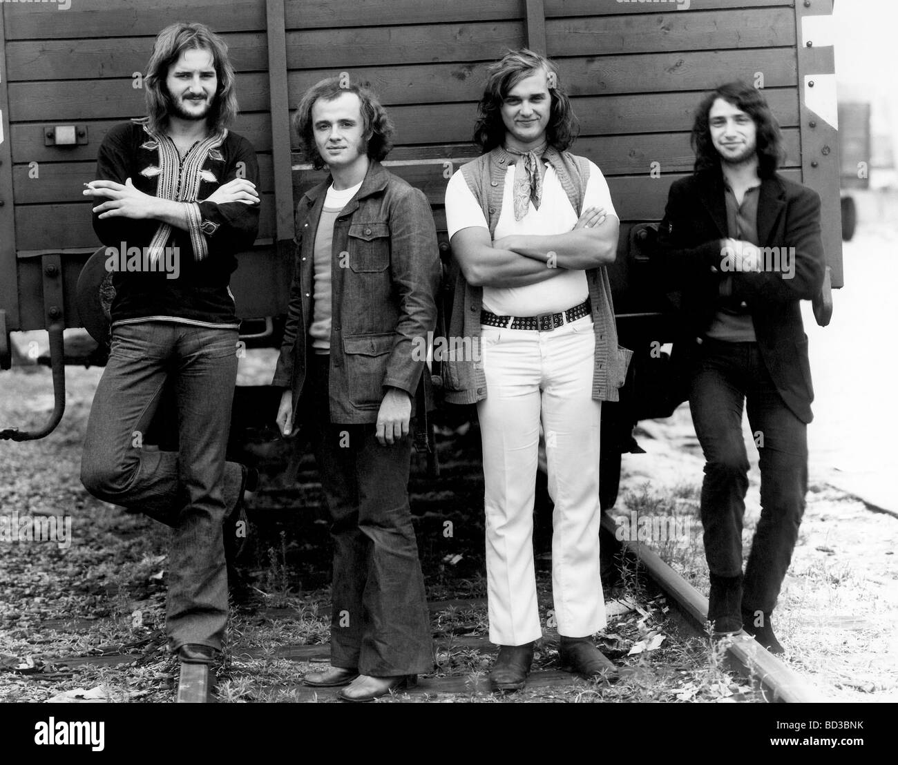 FOCUS Dutch rock group about 1975 Stock Photo - Alamy