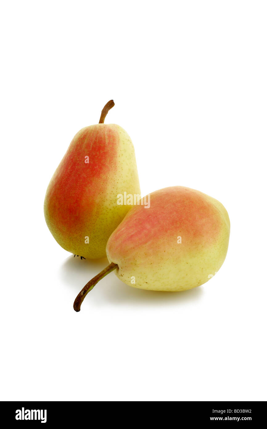 Zwei Birnen Two pears Stock Photo
