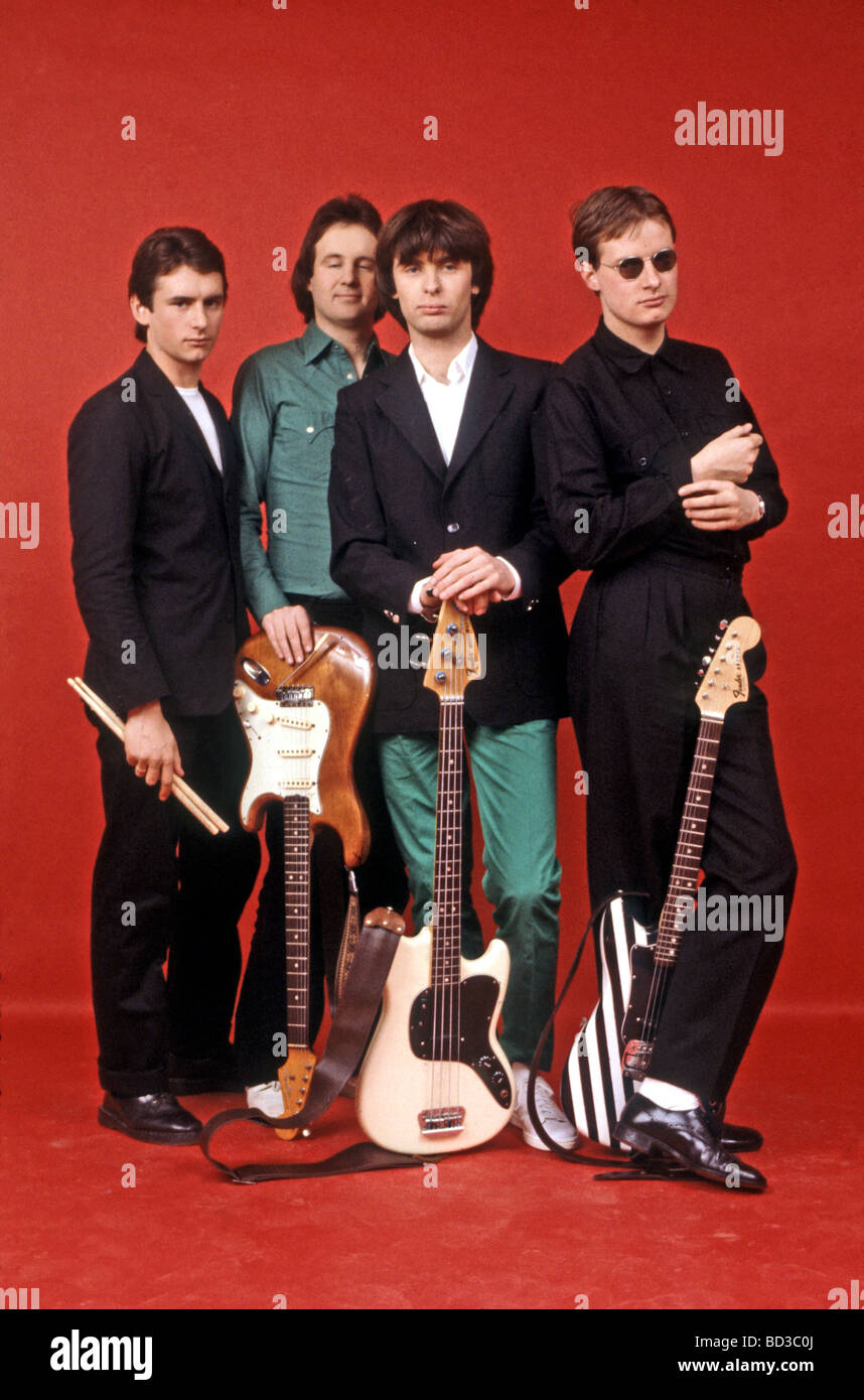 XTC - UK pop group in 1980 Stock Photo