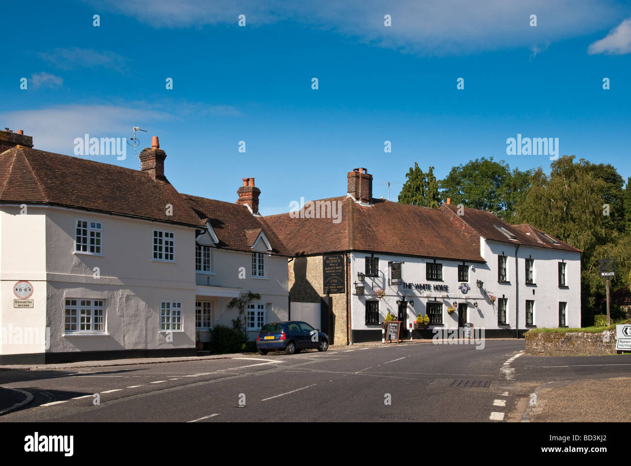 The english village of Rogate near Petersfield in Hampshire Stock Photo