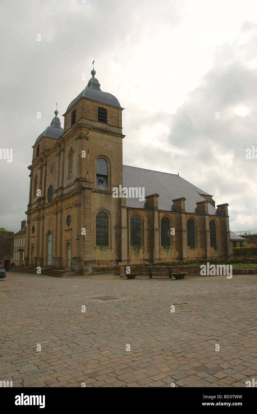 Basilica Montmedy ;Citadel of Montmedy ;Longuyon ;Meuse en Lorriane;55 ;France; Europe Stock Photo