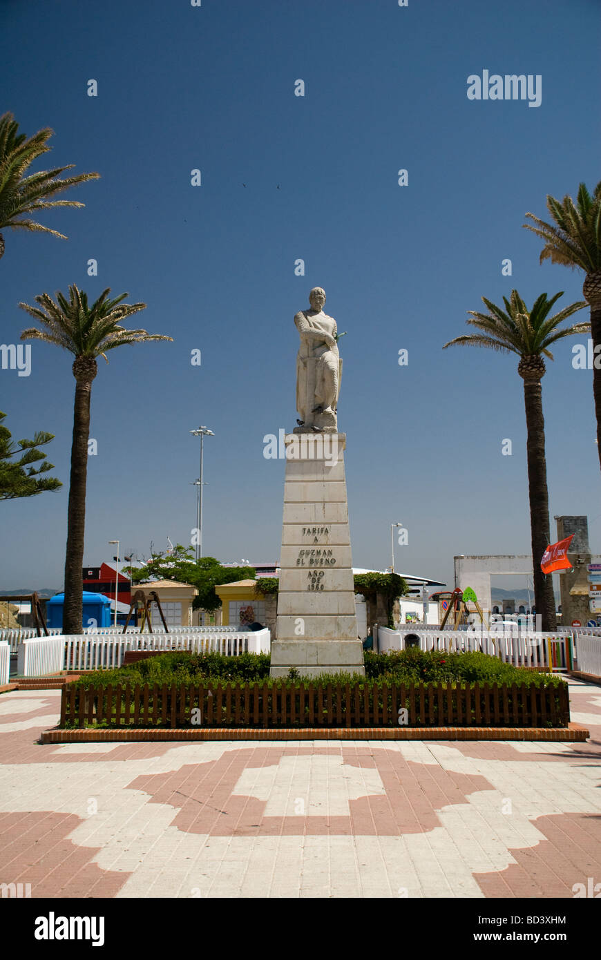 Statue of Guzman El Bueno Stock Photo