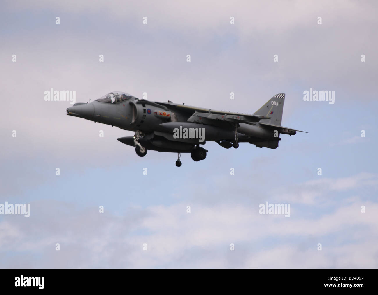 Royal Navy Sea Harrier Stock Photo