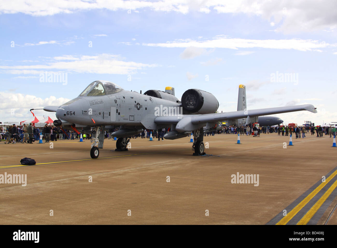 The Warthog A10 Tank Buster Stock Photo