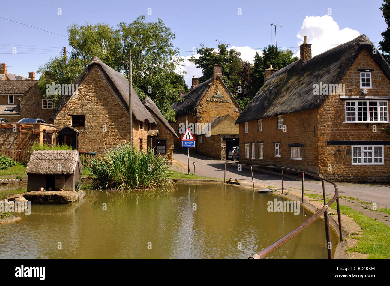 Wroxton village, Oxfordshire, England, UK Stock Photo Alamy