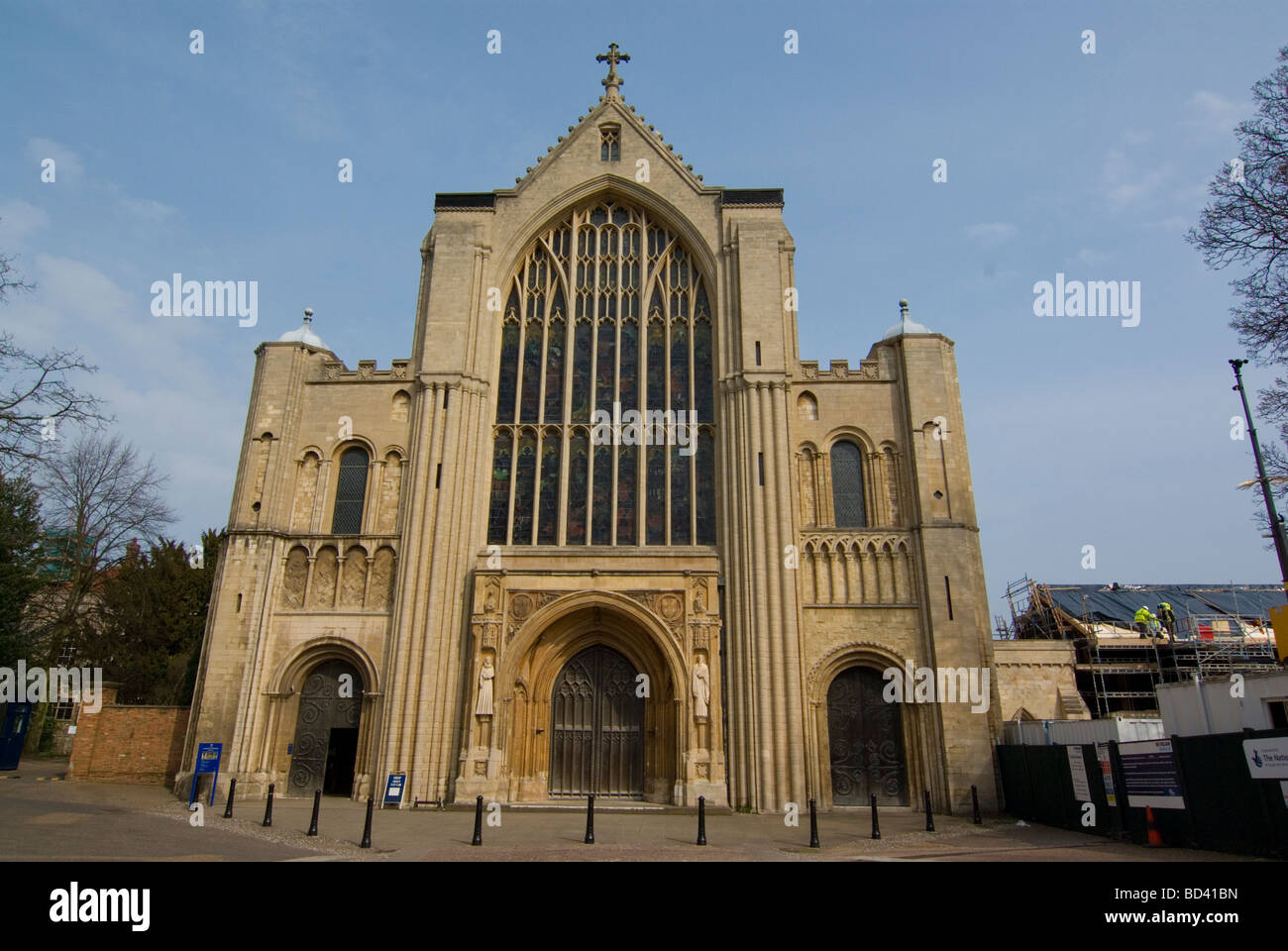 Norwich Cathedral Stock Photo