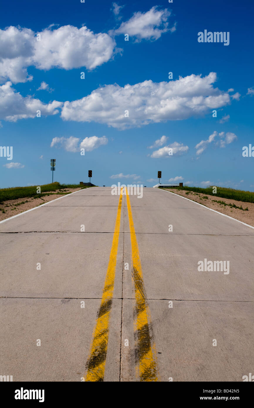 A road in western Nebraska Stock Photo Alamy