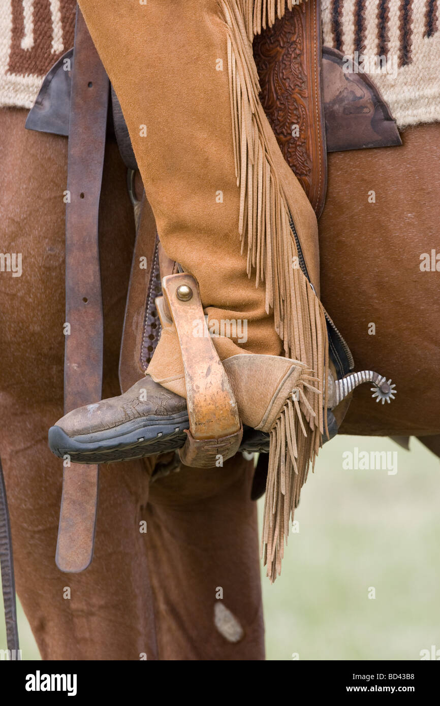 Cowboys in chaps hires stock photography and images Alamy