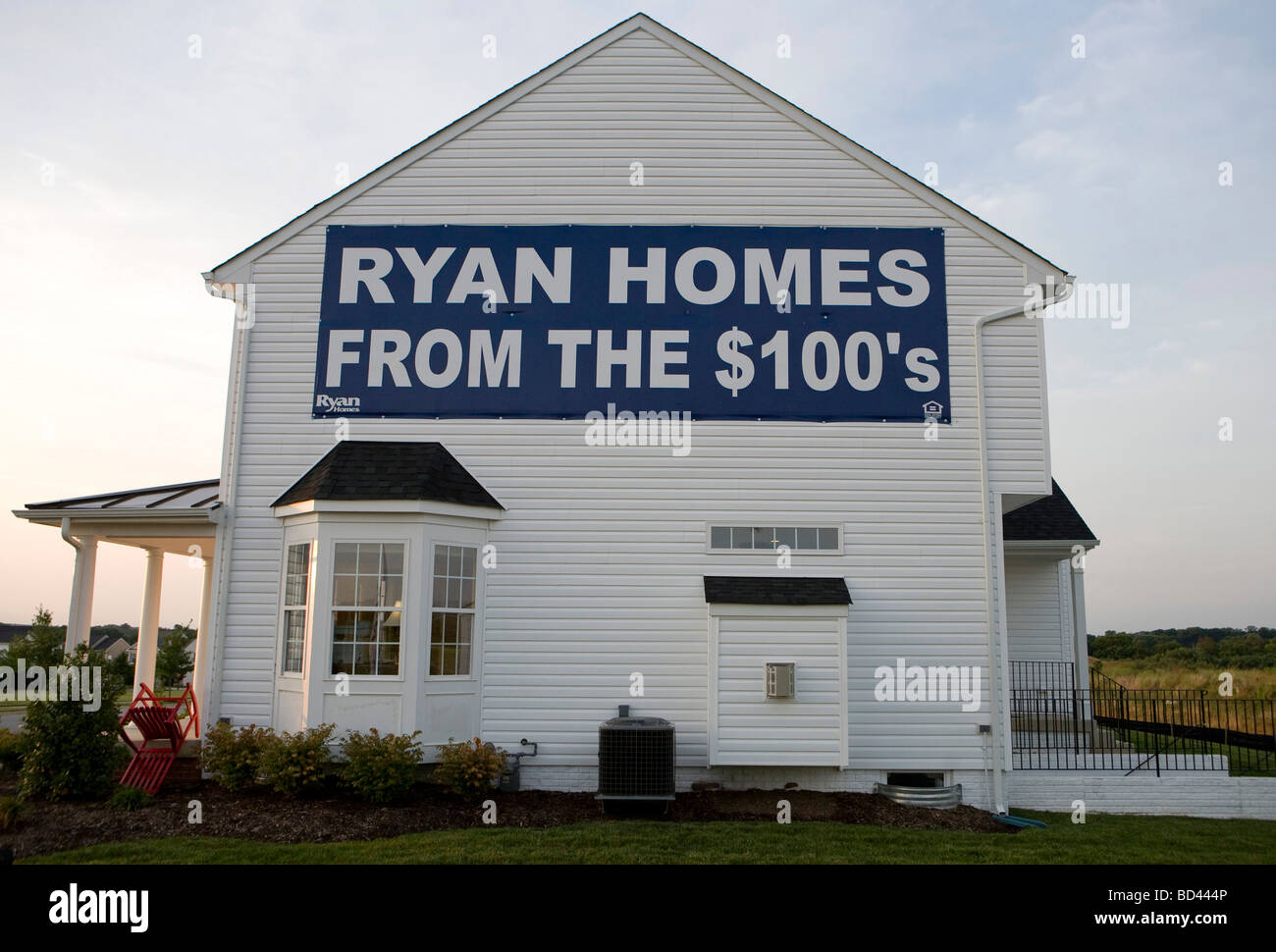 31 July 2009 Charles Town, WV Housing development construction and
