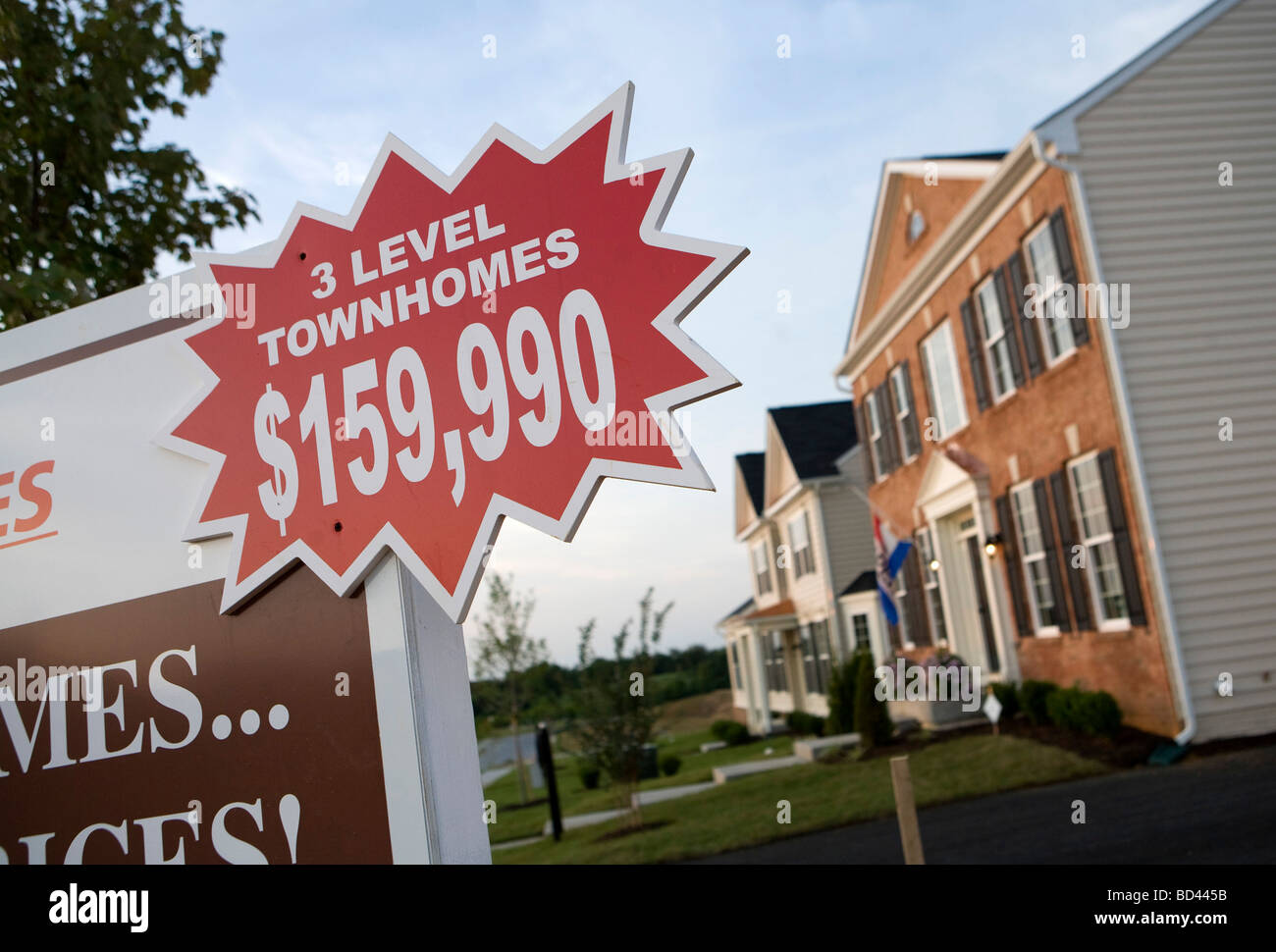 Construction and town development hires stock photography and images