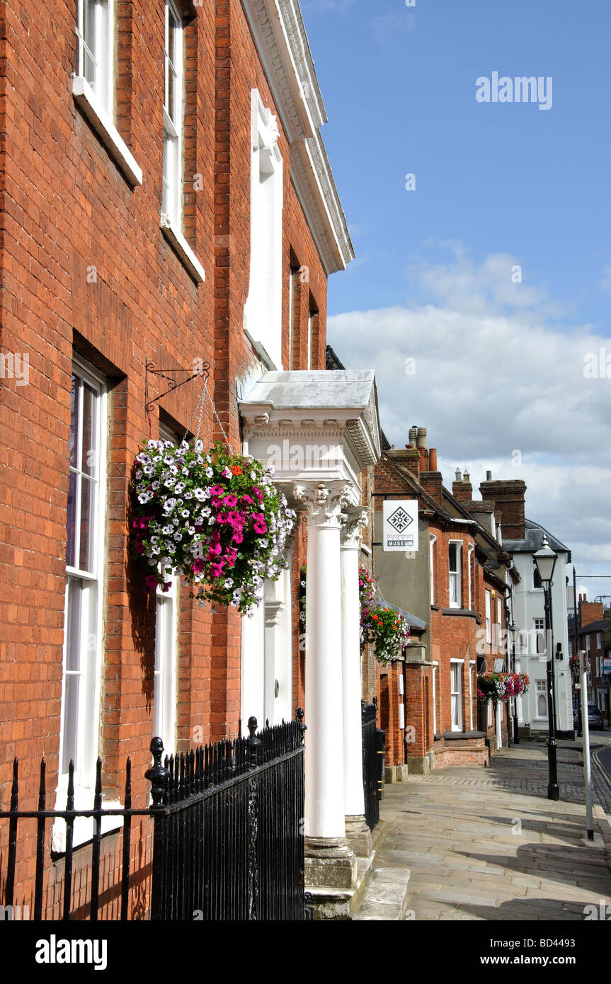 houses, Church Street, Aylesbury, Buckinghamshire, England