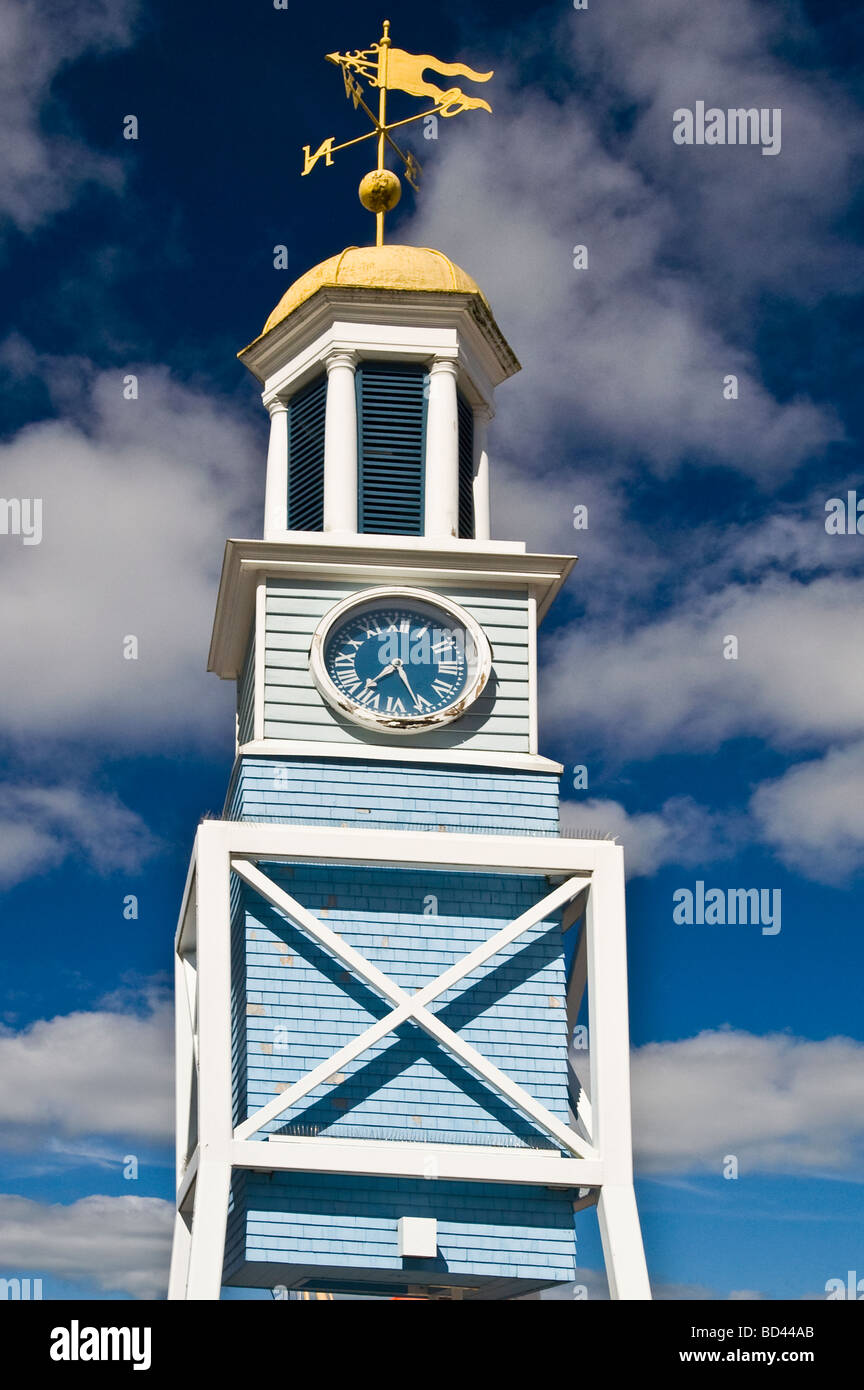 Naval Dockyard Clock, Halifax waterfront, Nova Scotia, Canada Stock Photo Alamy