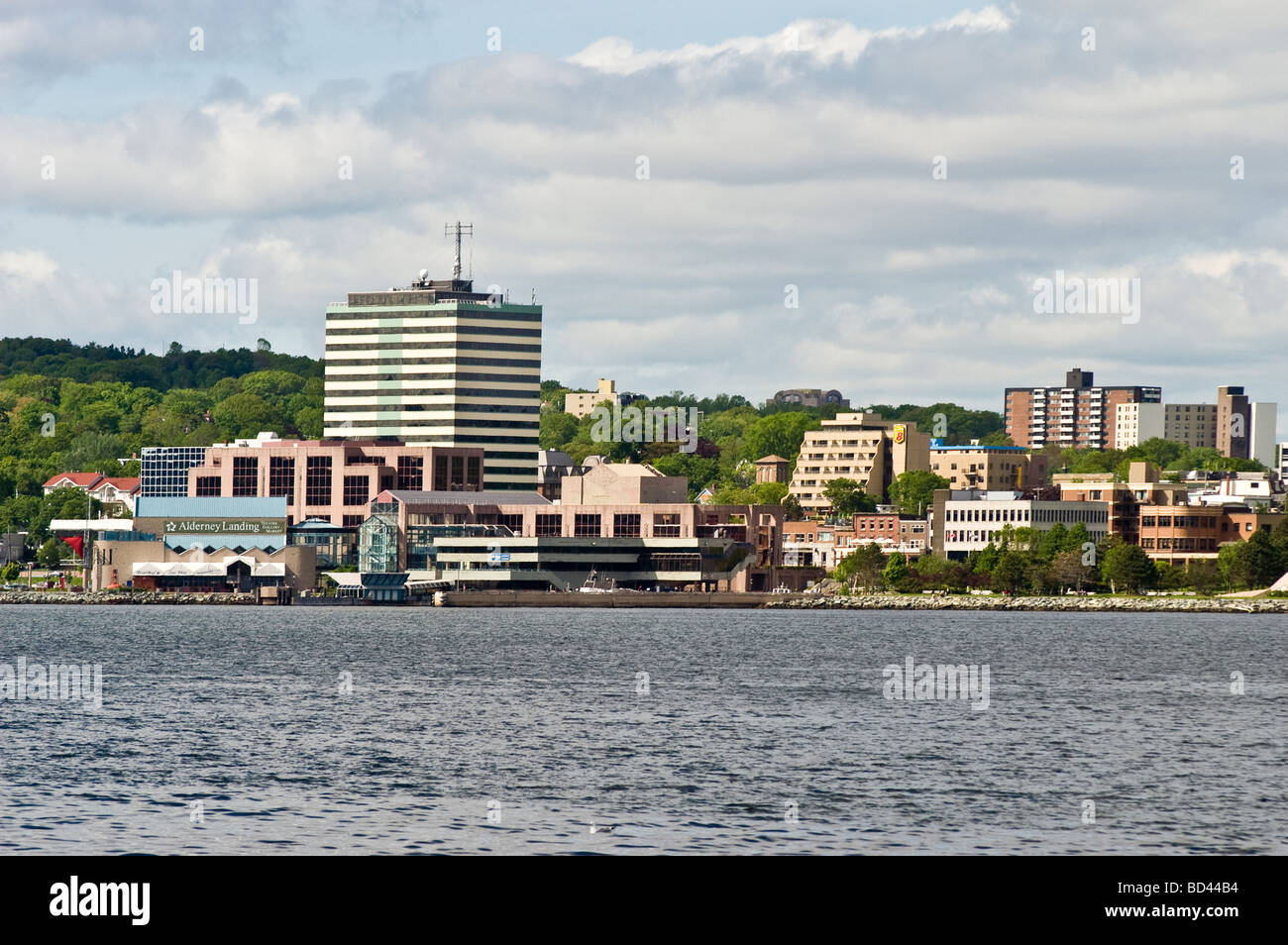 Dartmouth waterfront view from Halifax, Nova Scotia, Canada Stock Photo