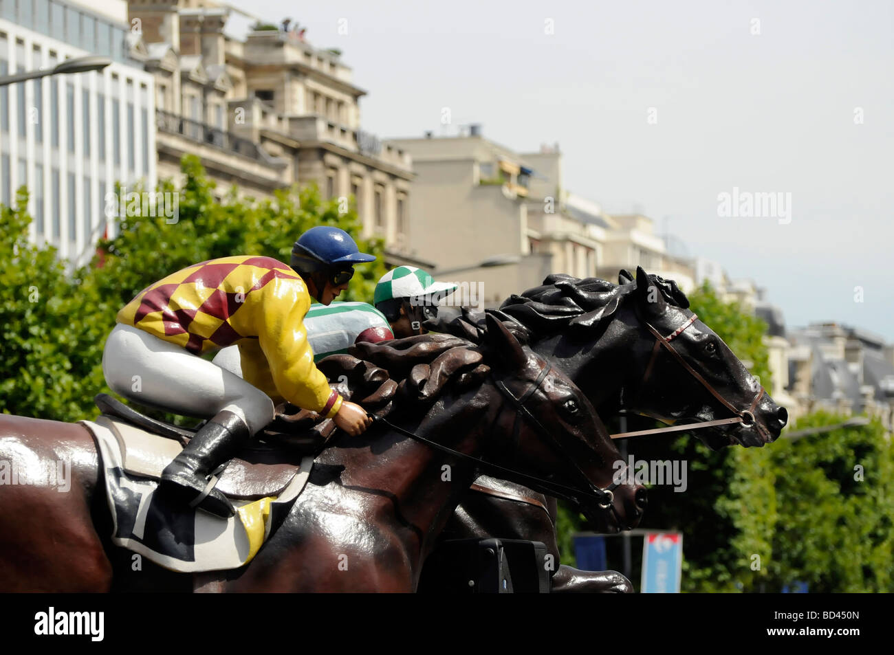 Horse Racing Car Decorations Tour De France Publicity Caravan