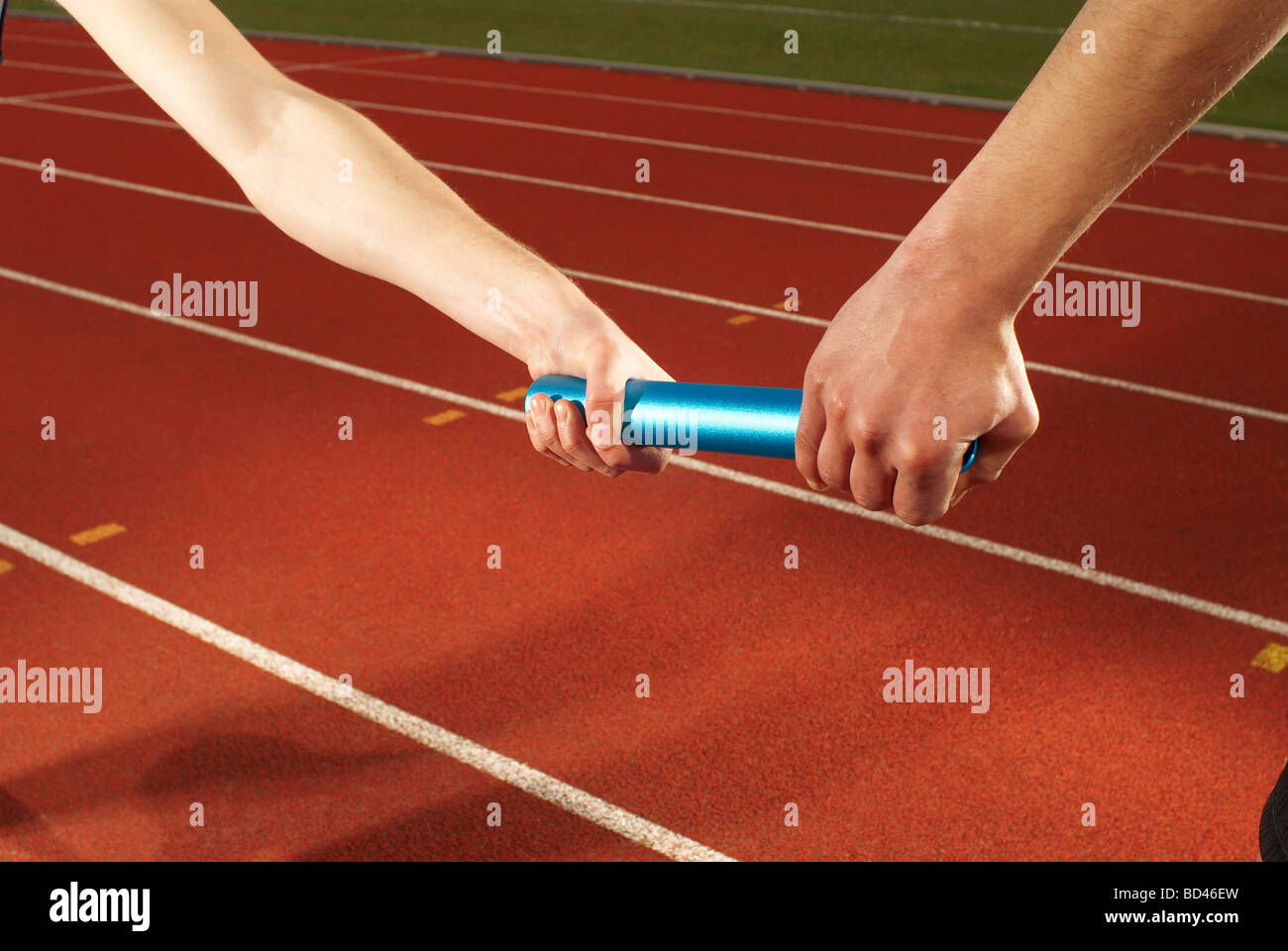 Relay baton hires stock photography and images Alamy