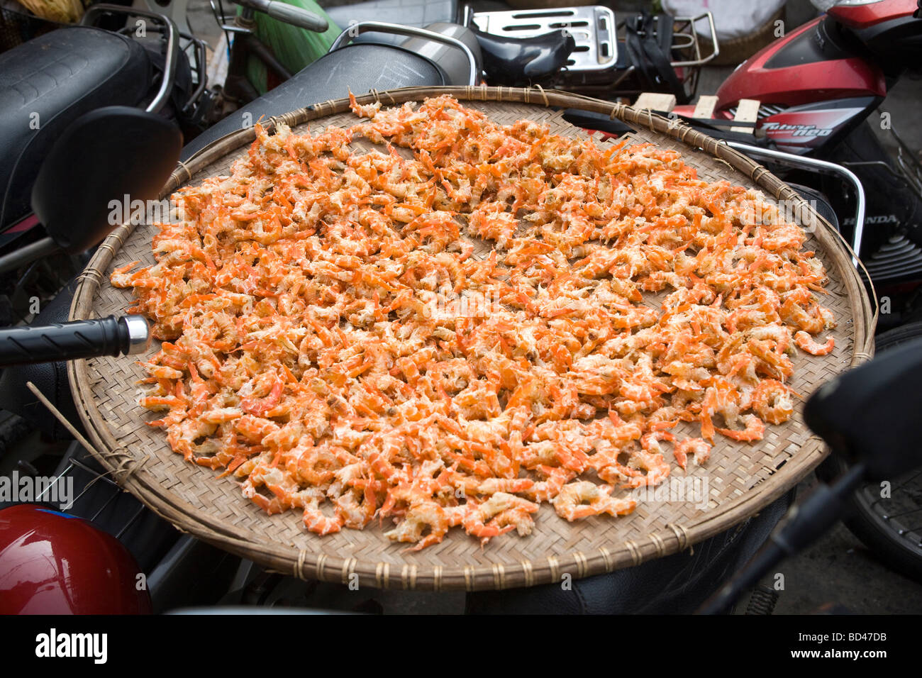 Dried Shrimp Hanoi Vietnam Stock Photo Alamy