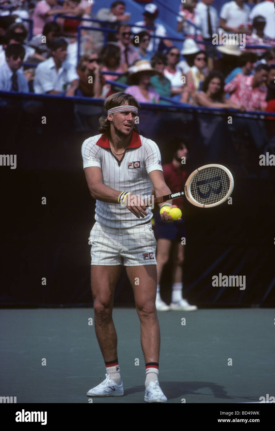 Bjorn Borg SWE at the 1978 US Open Tennis Championships Stock Photo - Alamy