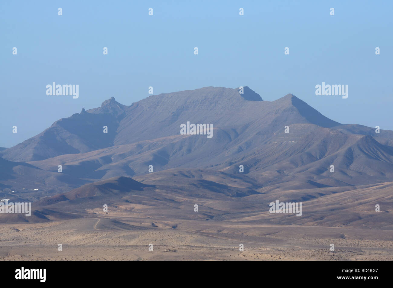 Mountains on Canary Island Fuerteventura, Spain Stock Photo
