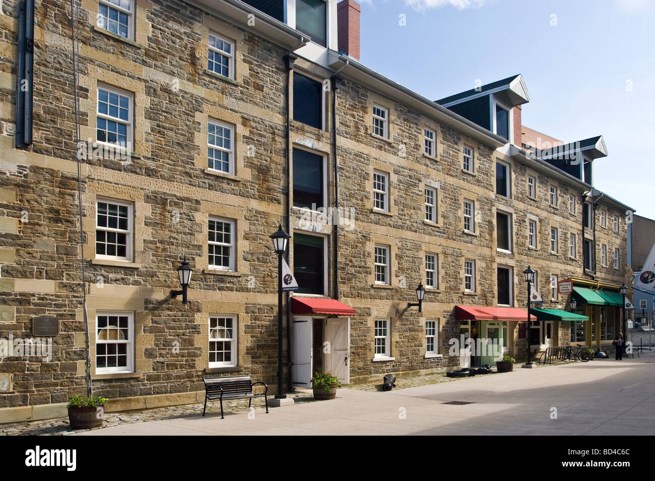Historic Properties of Nova Scotia restoration architecture in Halifax, Nova Scotia, Canada Stock Photo