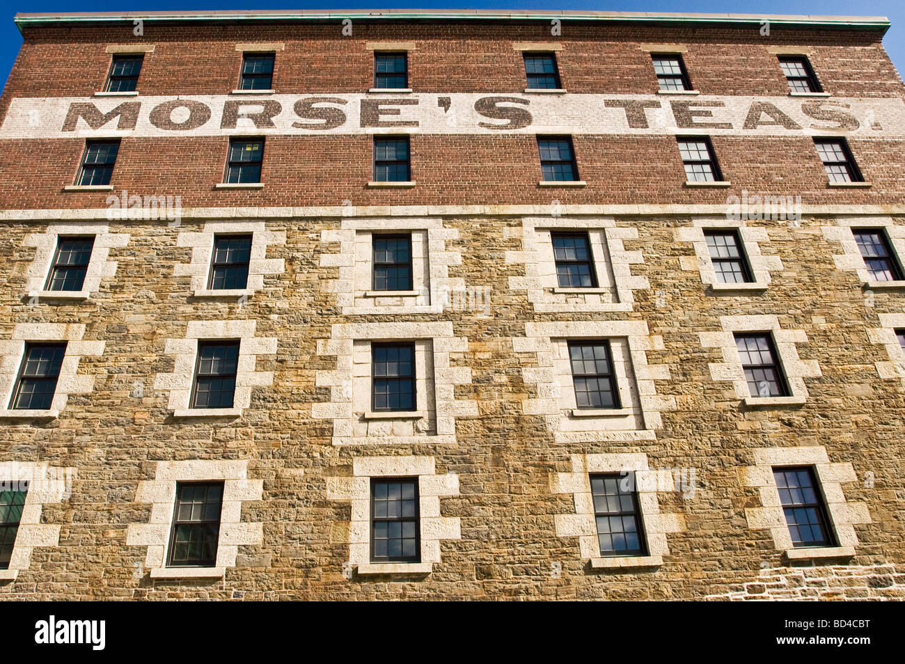 Morse's teas building in Historic Properties of Nova Scotia restoration architecture in Halifax, Nova Scotia, Canada Stock Photo
