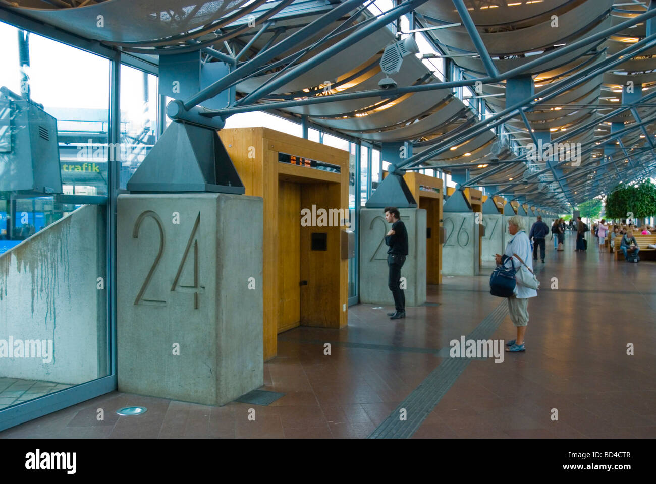 Nils Ericsons bussterminalen the main long distance bus station in