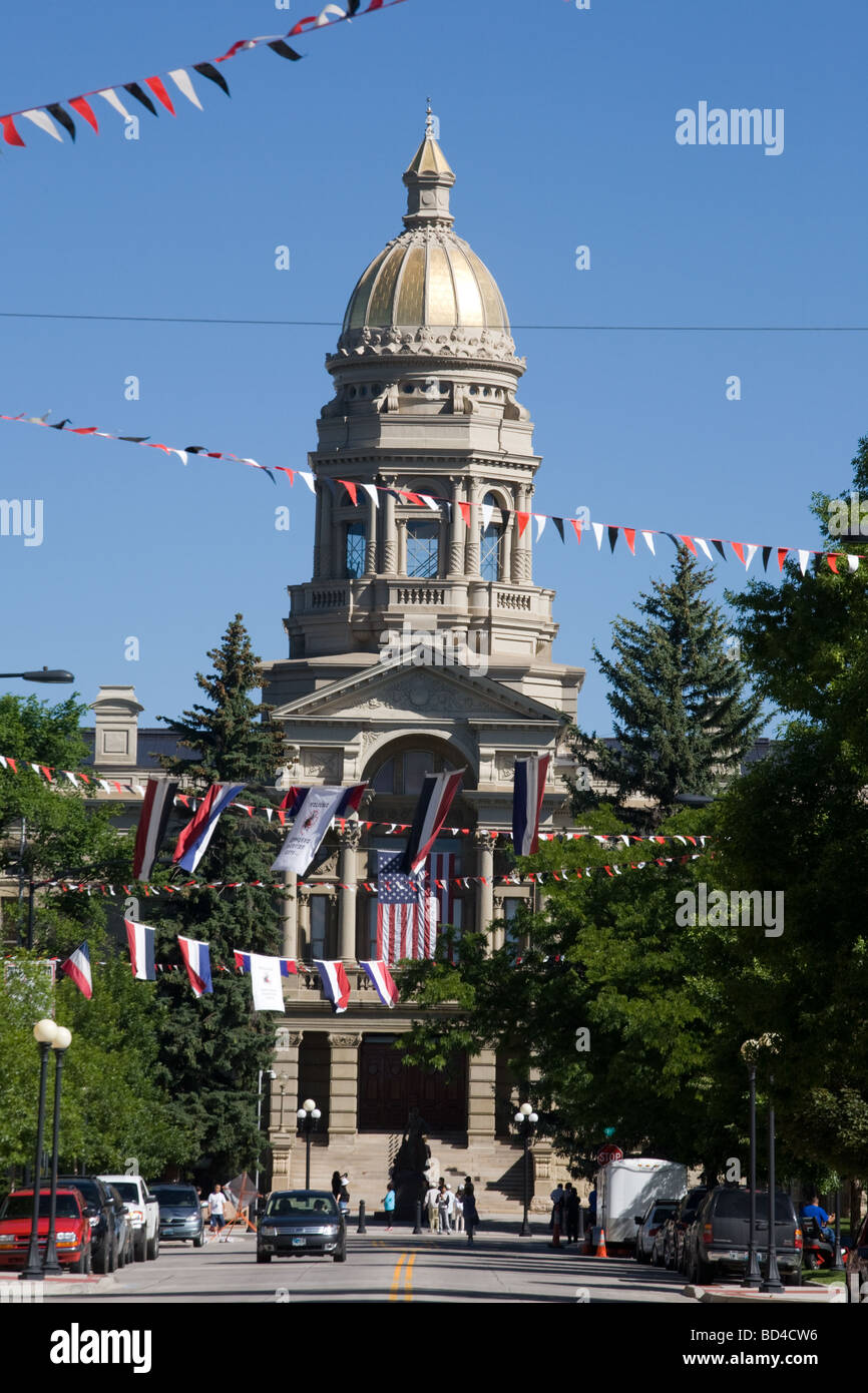State Capitol Building Cheyenne Wyoming Stock Photo